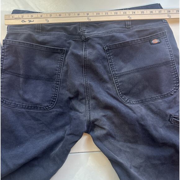 Dickies Black Flex Fit Cargo Pants 36X30 Work Pants - Picture 9 of 15